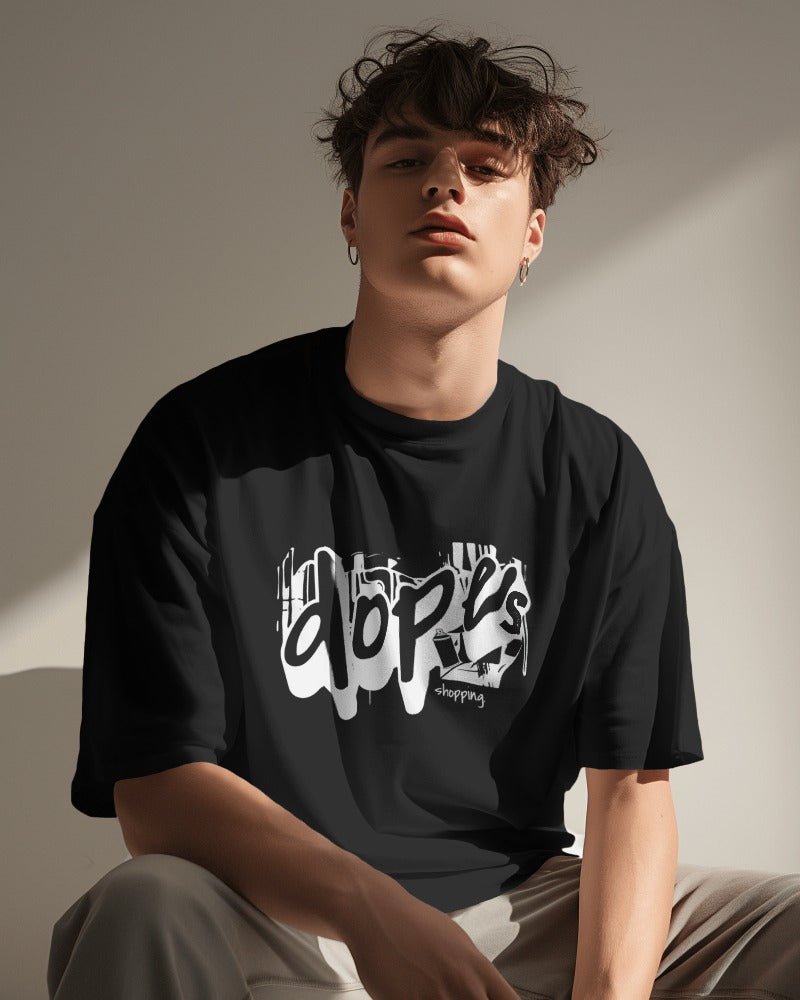 Buy DOPES || Official Round neck OVERSIZED T-shirts Online