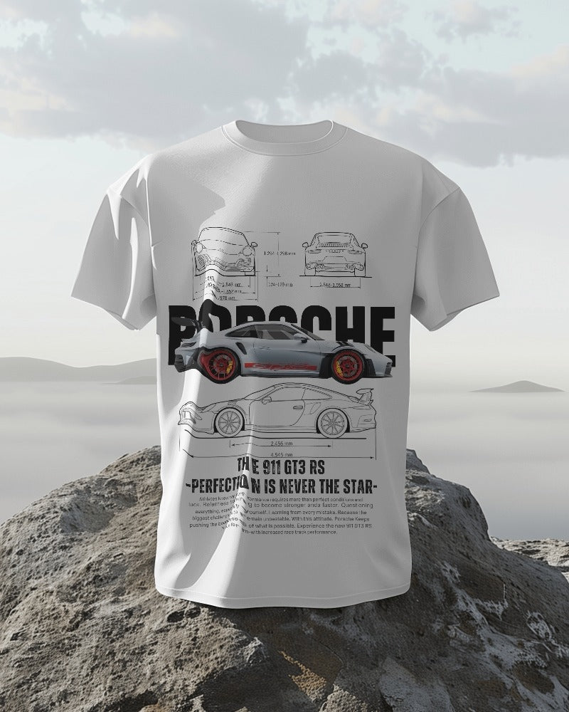 Buy PORSCHE inspired Oversized Unisex t-shirts Online