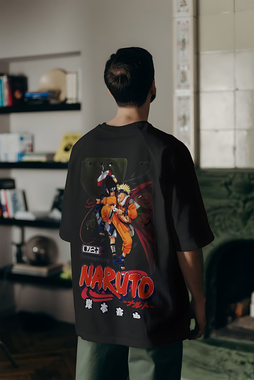 Naruto T shirt Design |Over sized new Design | Dopes