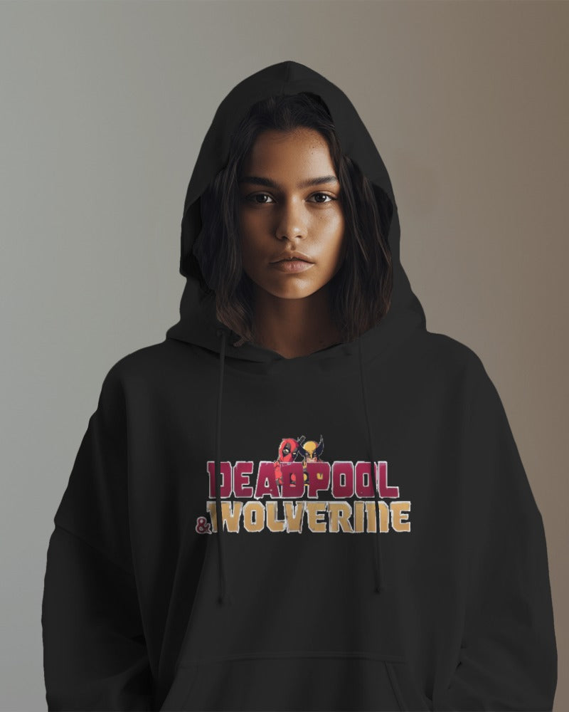 DEADPOOL & WOLVERINE INSPIRED UNISEX HOODIES