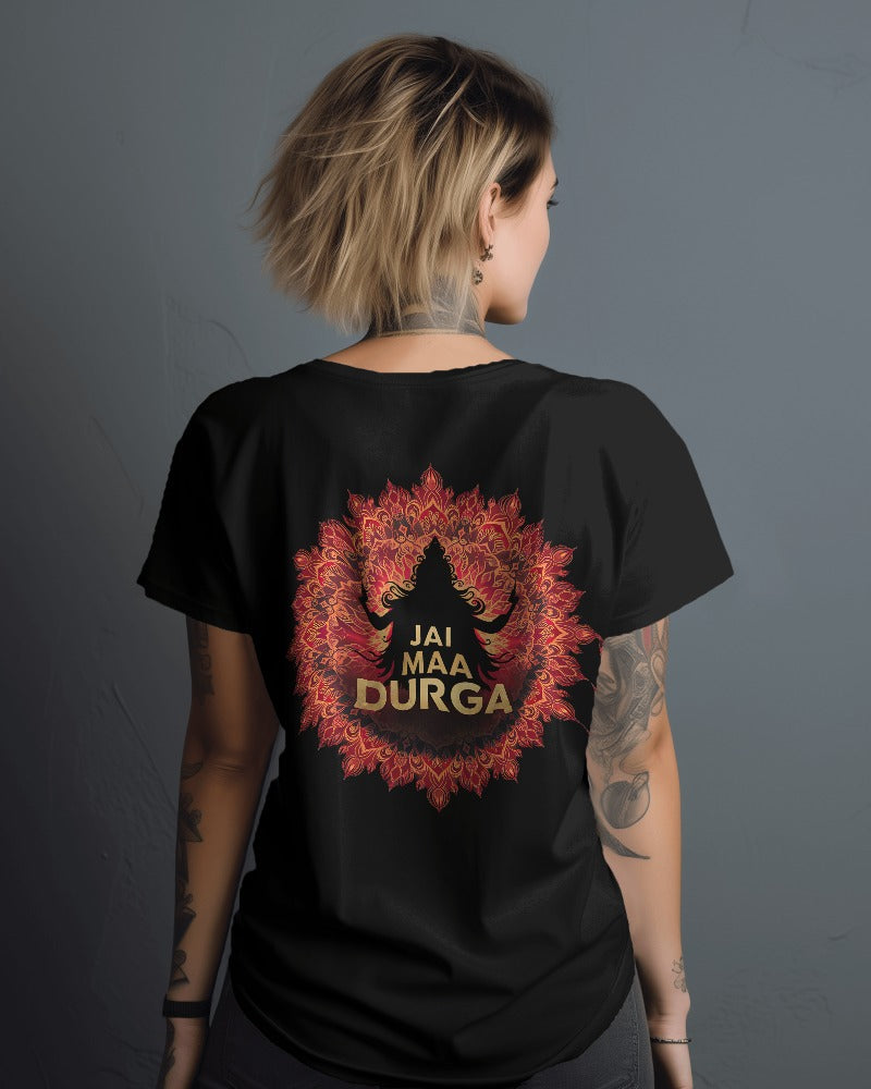 JAI MAA DURGA || printed unisex oversized t-shirts