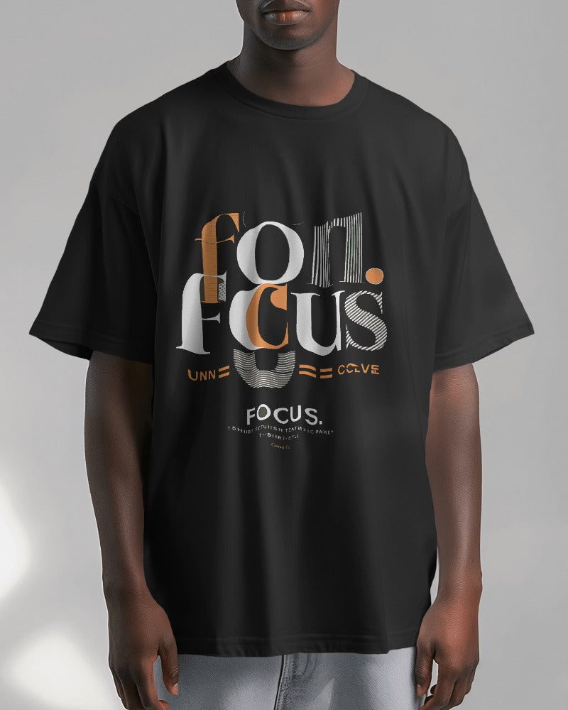 FOCUS Unisex Oversized T-shirts