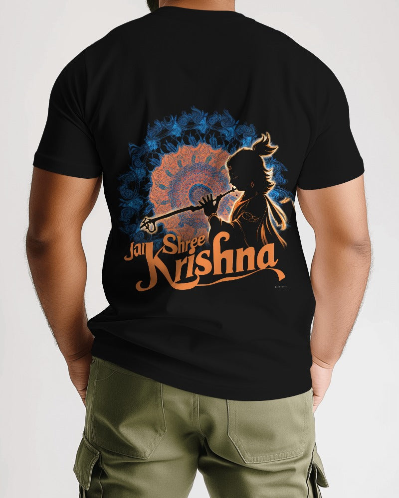 krishna vande jagat guru t shirt |  Over Sized T shirt | Dopes