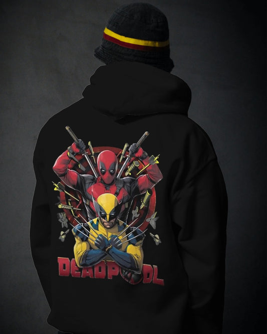 DEADPOOL & WOLVERINE INSPIRED UNISEX HOODIES