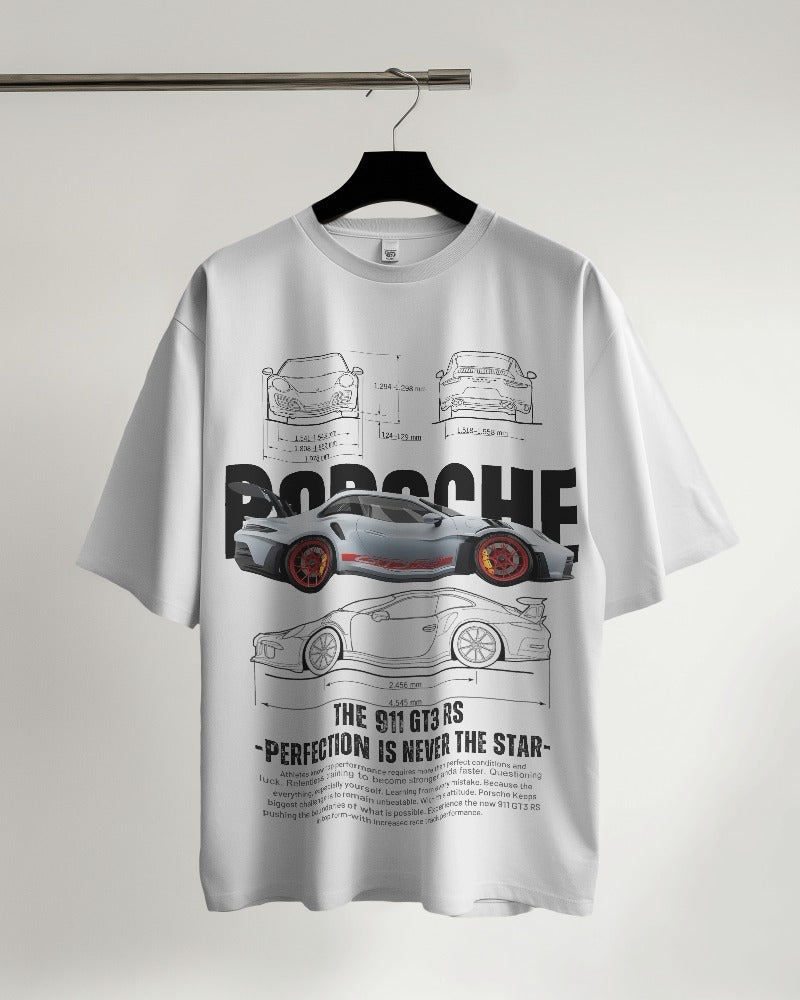 Buy PORSCHE inspired Oversized Unisex t-shirts Online