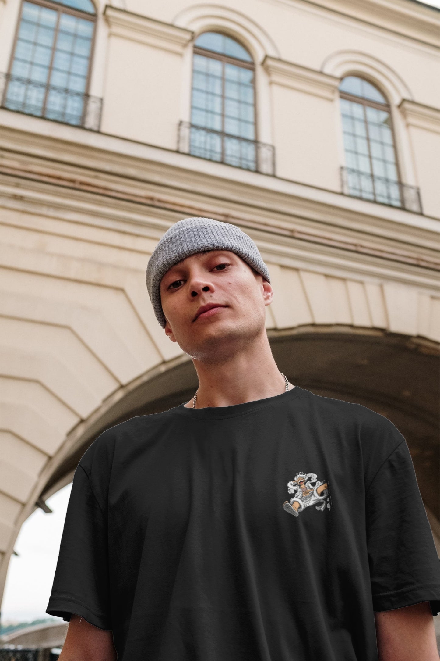 Lufi gear 5 over sized Tshirt... ( Black )