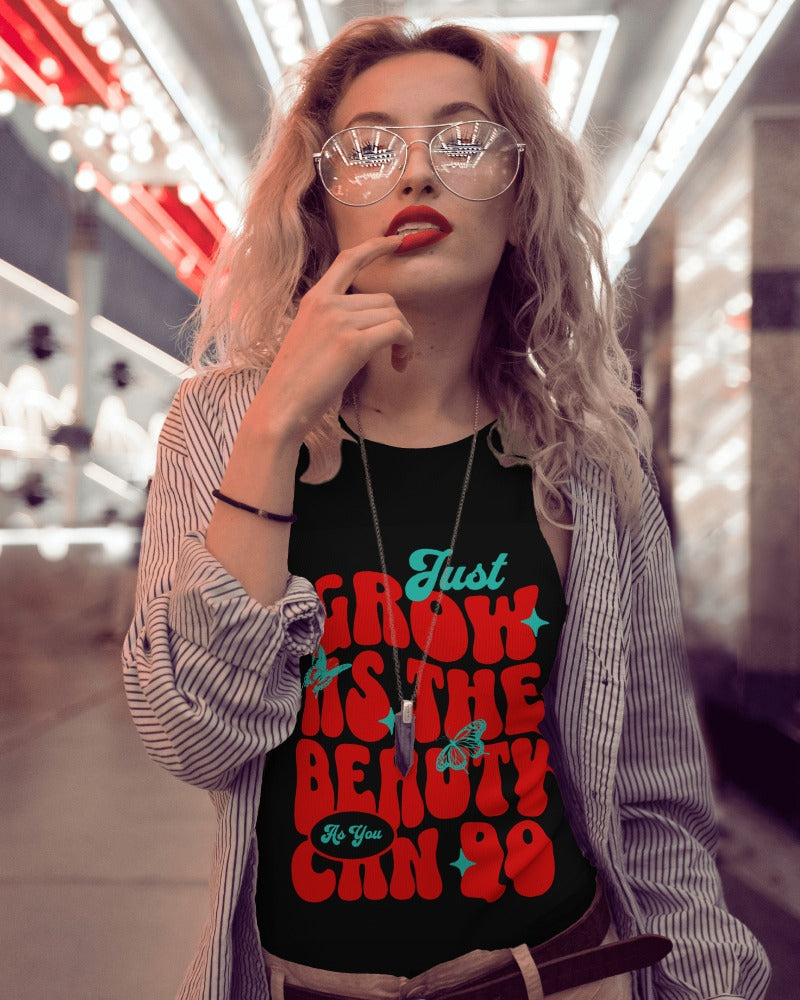 BEAUTY TOPS|| COOL girls round neck T-SHIRT