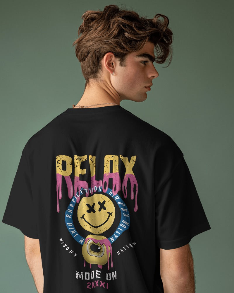 Relax Design | Full T shirt | Oversized Half sleeve T-shirt